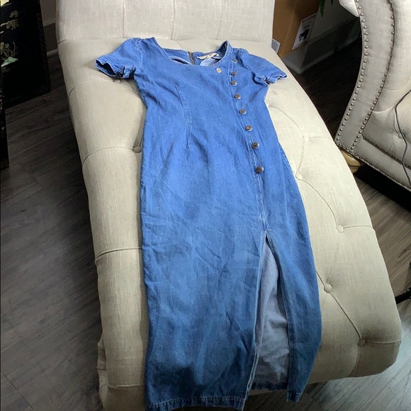Vintage jeans dress - Picture 2 of 4